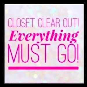 Everything must go 🌸